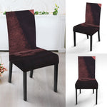 Bloody Moon Pyramid Print Dining Chair Slipcover