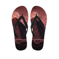 Bloody Moon Pyramid Print Flip Flops