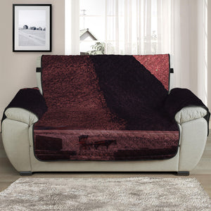 Bloody Moon Pyramid Print Half Sofa Protector