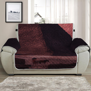 Bloody Moon Pyramid Print Half Sofa Protector