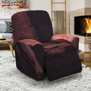 Bloody Moon Pyramid Print Recliner Slipcover