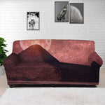 Bloody Moon Pyramid Print Sofa Cover