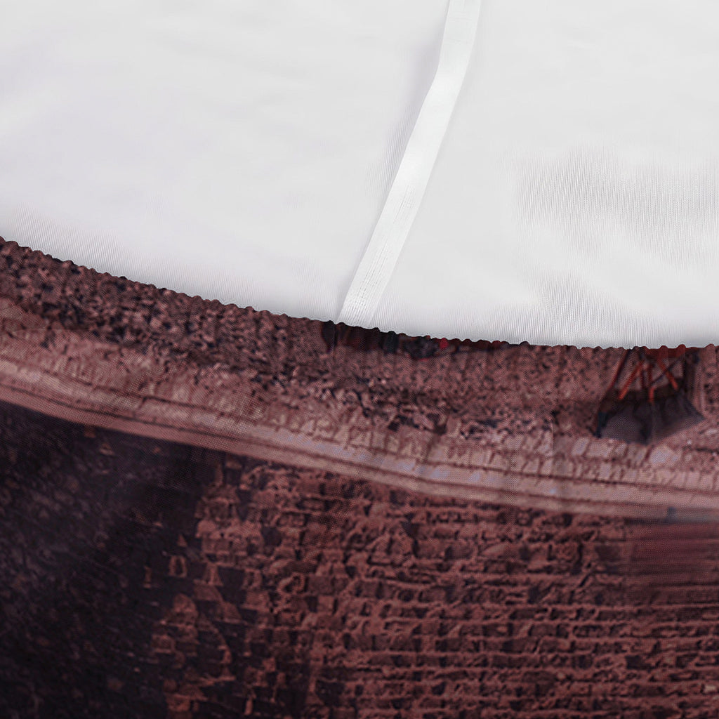 Bloody Moon Pyramid Print Sofa Cover