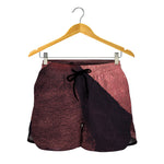 Bloody Moon Pyramid Print Women's Shorts