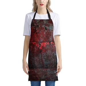 Bloody Room Print Apron