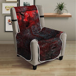 Bloody Room Print Armchair Protector