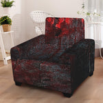 Bloody Room Print Armchair Slipcover