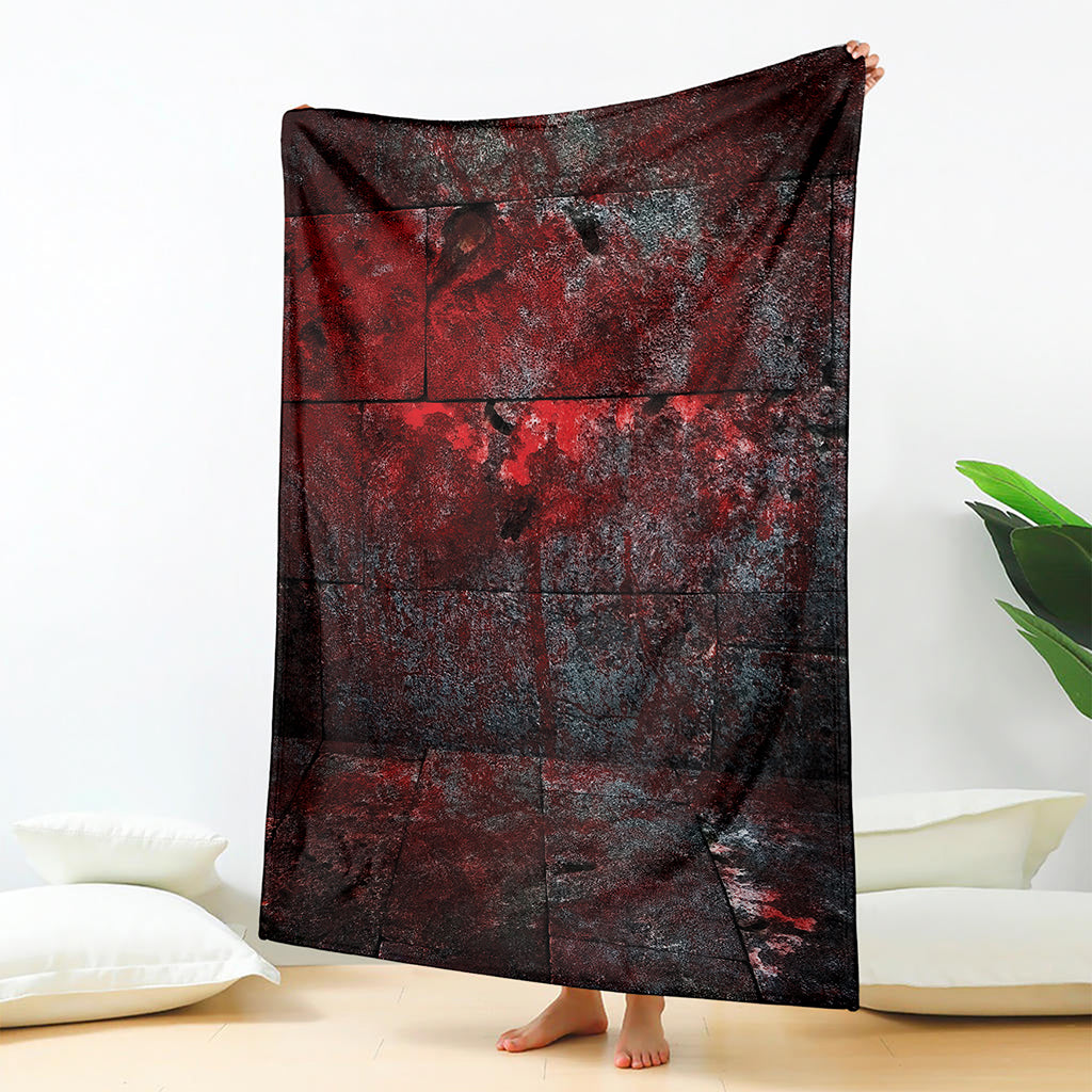 Bloody Room Print Blanket