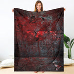 Bloody Room Print Blanket