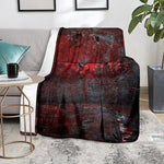 Bloody Room Print Blanket