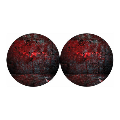 Bloody Room Print Car Coasters