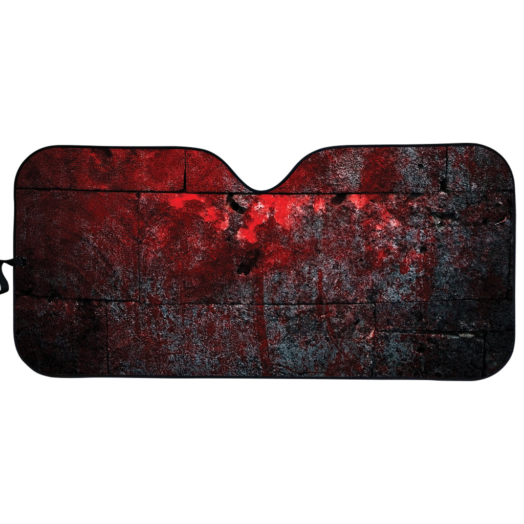 Bloody Room Print Car Sun Shade