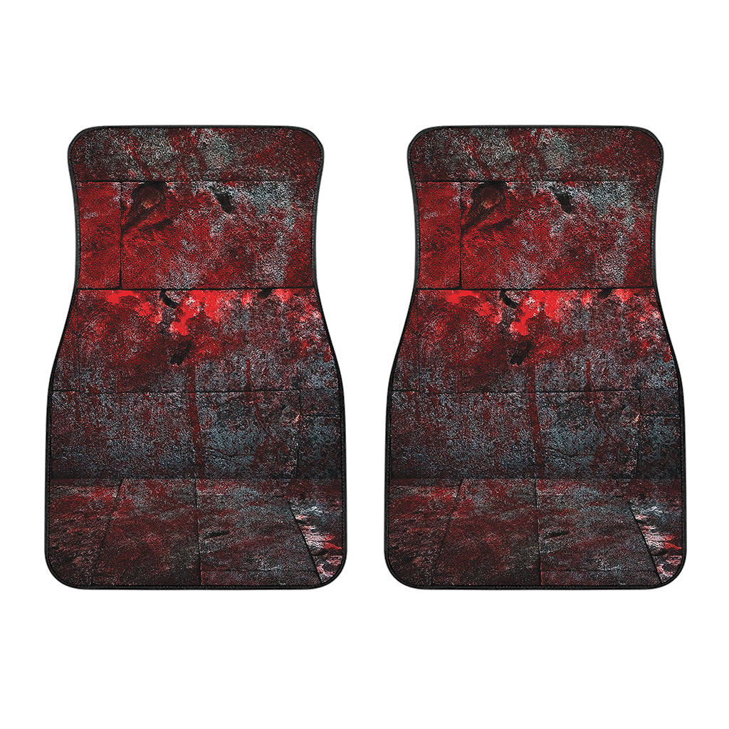 Bloody Room Print Front Car Floor Mats