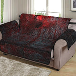 Bloody Room Print Loveseat Protector