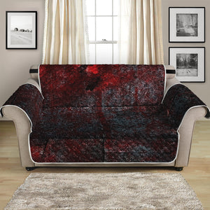 Bloody Room Print Loveseat Protector