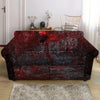 Bloody Room Print Loveseat Slipcover