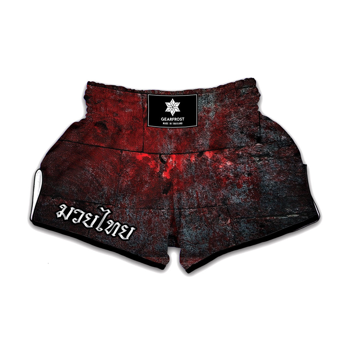 Bloody Room Print Muay Thai Boxing Shorts