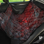 Bloody Room Print Pet Car Back Seat Cover