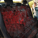 Bloody Room Print Pet Car Back Seat Cover