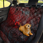 Bloody Room Print Pet Car Back Seat Cover