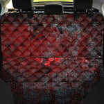 Bloody Room Print Pet Car Back Seat Cover