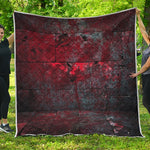 Bloody Room Print Quilt