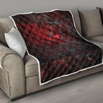 Bloody Room Print Quilt