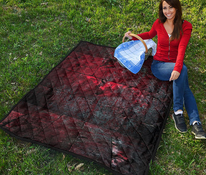 Bloody Room Print Quilt