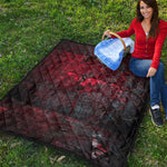 Bloody Room Print Quilt