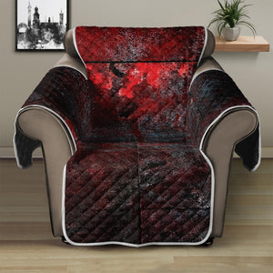 Bloody Room Print Recliner Protector