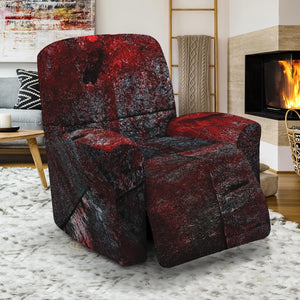 Bloody Room Print Recliner Slipcover