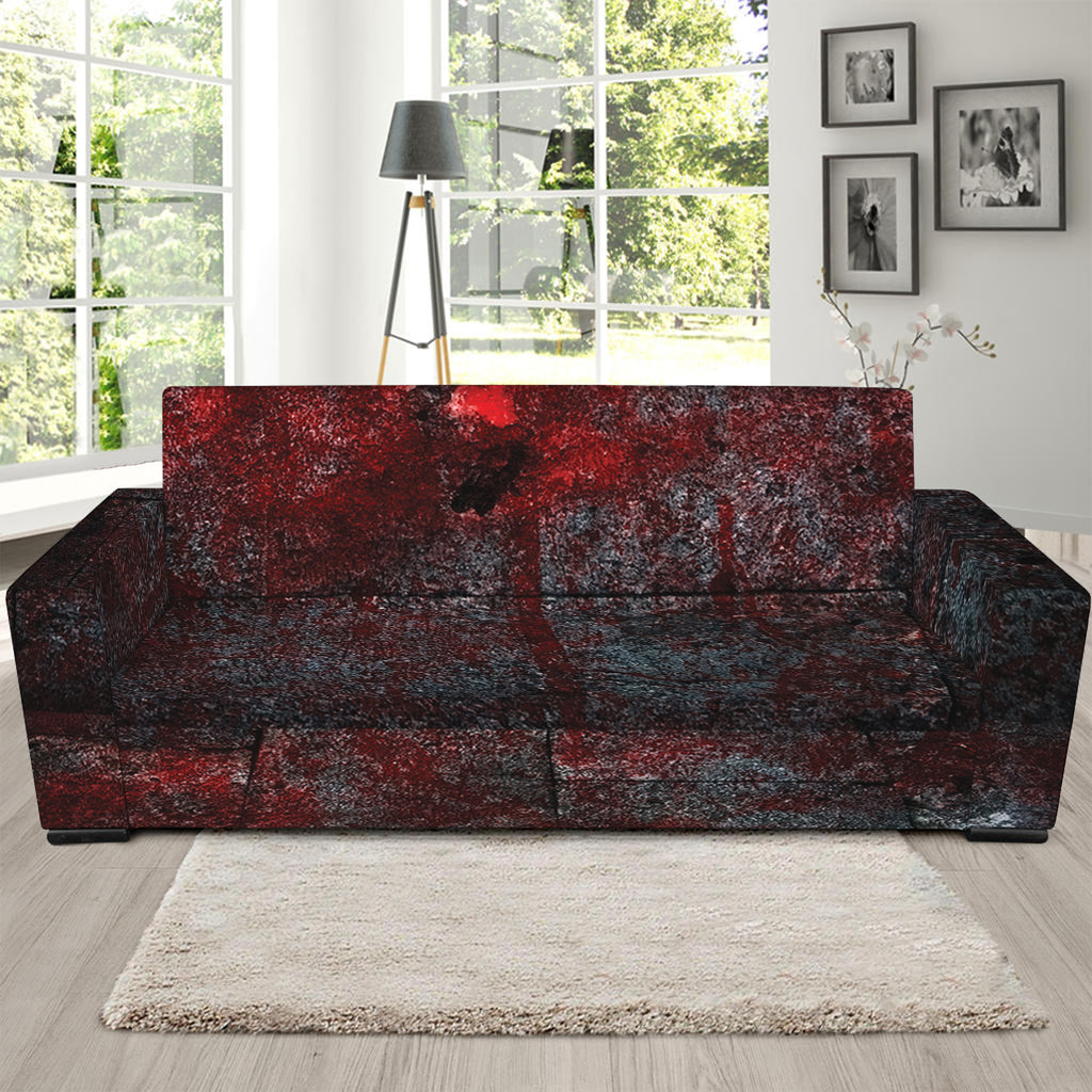 Bloody Room Print Sofa Slipcover