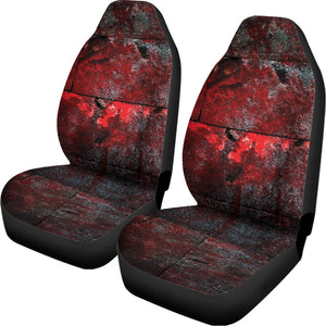 Bloody Room Print Universal Fit Car Seat Covers