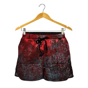 Bloody Room Print Women's Shorts