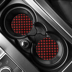 Bloody Satanic Pentagram Pattern Print Car Coasters