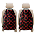 Bloody Satanic Pentagram Pattern Print Car Seat Organizers
