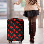 Bloody Satanic Pentagram Pattern Print Luggage Cover