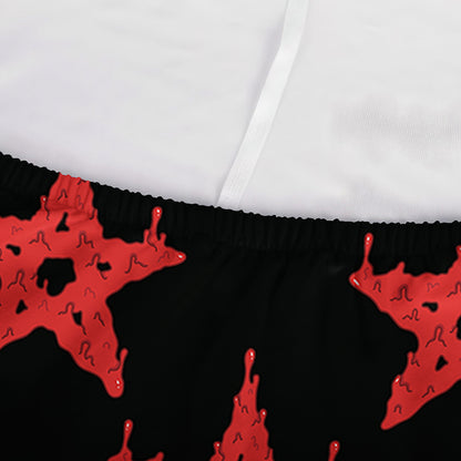 Bloody Satanic Pentagram Pattern Print Sofa Cover
