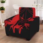 Bloody Spartan Warrior Print Armchair Slipcover