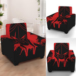 Bloody Spartan Warrior Print Armchair Slipcover