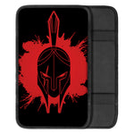 Bloody Spartan Warrior Print Car Center Console Cover