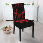 Bloody Spartan Warrior Print Dining Chair Slipcover