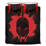 Bloody Spartan Warrior Print Duvet Cover Bedding Set
