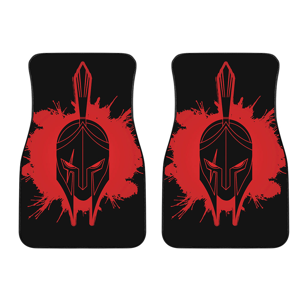 Bloody Spartan Warrior Print Front Car Floor Mats