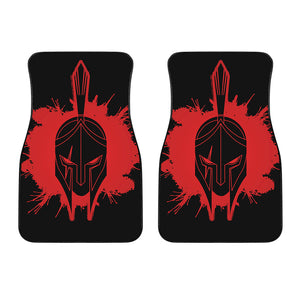 Bloody Spartan Warrior Print Front Car Floor Mats