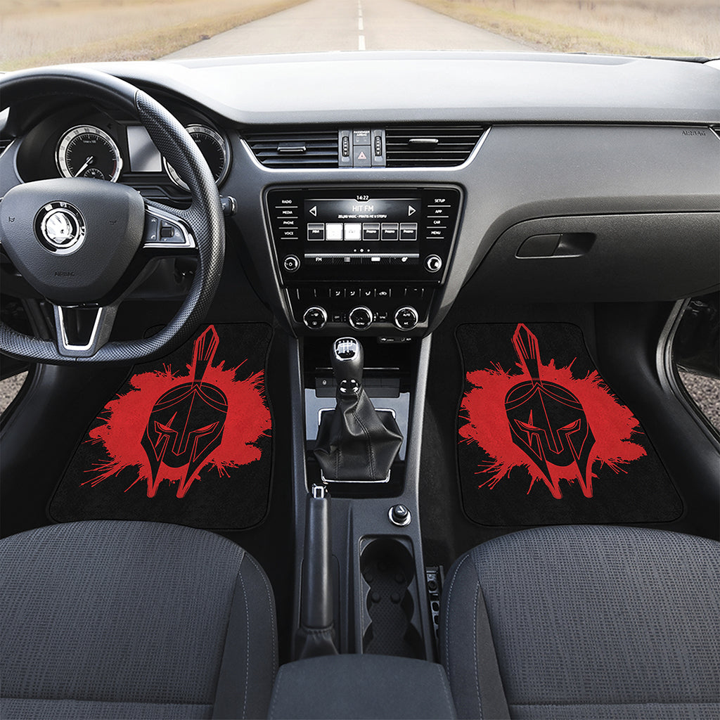 Bloody Spartan Warrior Print Front Car Floor Mats