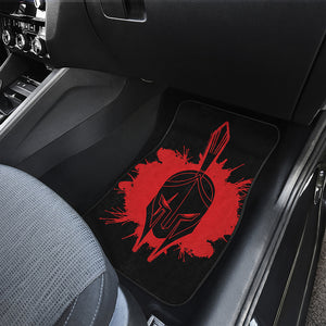 Bloody Spartan Warrior Print Front Car Floor Mats