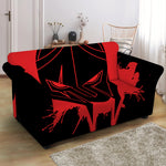 Bloody Spartan Warrior Print Loveseat Slipcover