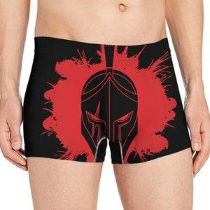 Bloody Spartan Warrior Print Men's Boxer Briefs