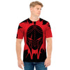 Bloody Spartan Warrior Print Men's T-Shirt